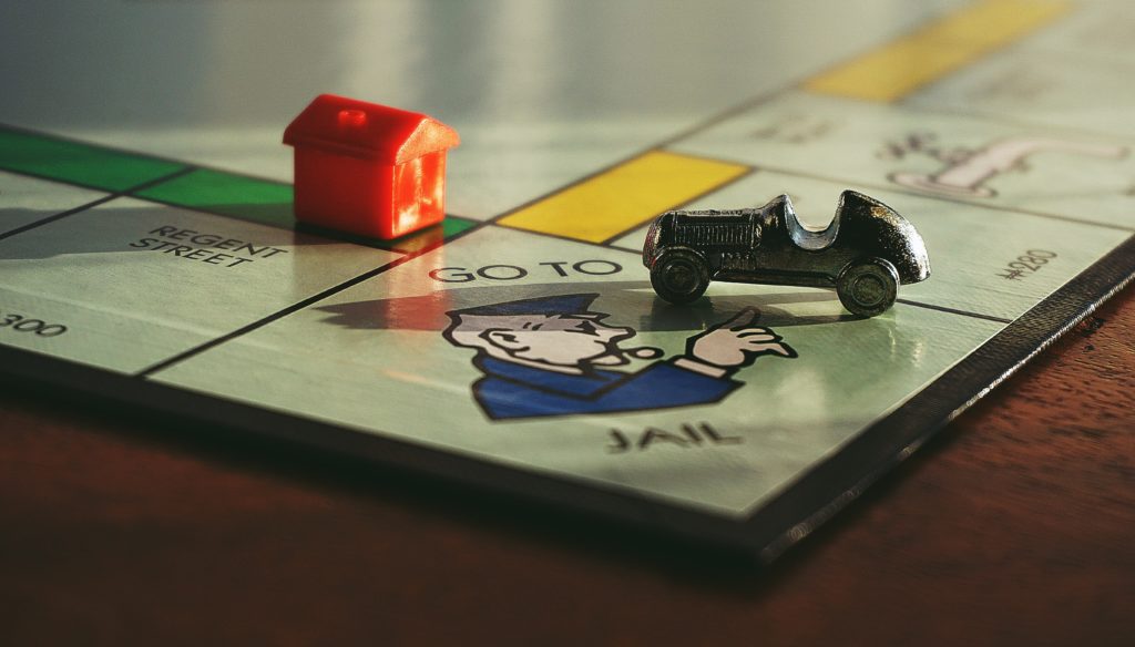 Monopoly board game 